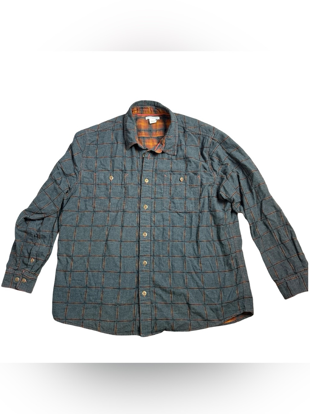 Carbon2Cobalt Men's Emberglow Plaid Shirt.
